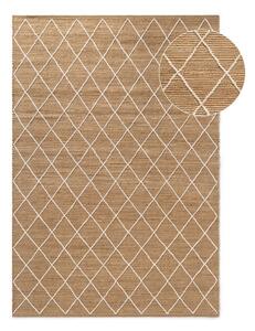 Ručne tkaný jutový koberec v prírodnej farbe 80x150 cm Kunu – Hanse Home