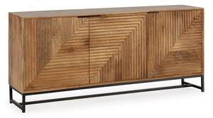 Komoda z mangového dreva v prírodnej farbe 170x79x40 cm Nereida – MOME