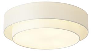 Moderné stropné svietidlo biele 50cm 3-svetelné - Drum Duo
