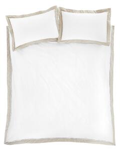 Biele bavlnené obliečky na jednolôžko 135x200 cm Oxford Lace – Bianca