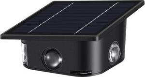 IMMAX WALL LED solárne nástenné svetlo na vonkajšie použitie so senzorom PIR, 2 W