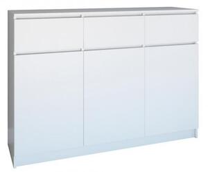 Komoda AXIOM 3+3 BIELA matná