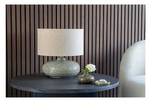 Khaki keramická stolová lampa s textilným tienidlom (výška 44 cm) Oldham – House Nordic