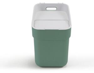 Svetlozelený odpadkový kôš na triedený odpad z recyklovaného plastu 20 l Ready To Collect – Curver