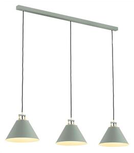 Argon 6177 - Luster na lanku ORTE 3xE27/15W/230V zelená