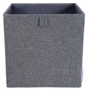 Sivý úložný box Bigso Box of Sweden Cube