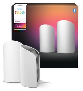 8720169385931 Philips Hue White and color Gradient Play Wall Washer stolové svietidlo 20W/1035lm 2000-6500K+RGB biela 2-set + PSU + plug