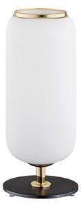 Argon 4994 - Stolná lampa VALIANO 1xE27/15W/230V čierna/biela/zlatá