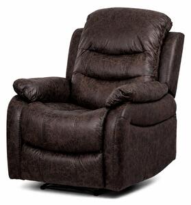 Polohovateľné kreslo COZY BROWN