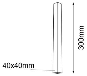 Shilo 1705 - Stropné svietidlo DOHA 1xGU10/15W/230V čierna