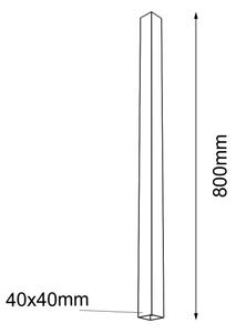 Shilo 1704 - Stropné svietidlo DOHA 1xGU10/15W/230V čierna