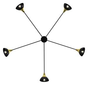 Luster prisadený NERGIS 5xE27/60W/230V