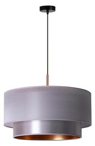 Duolla - Luster na lanku NANTES 1xE27/15W/230V pr. 45 cm strieborná/medená