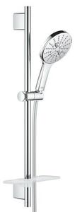 Sprchový set GROHE RAINSHOWER SmartActive na stenu s poličkou chróm 26575000