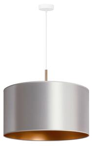 Duolla - Luster na lanku CANNES 1xE27/15W/230V pr. 45 cm strieborná/medená
