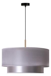 Duolla - Luster na lanku NANTES 1xE27/15W/230V pr. 45 cm strieborná/medená