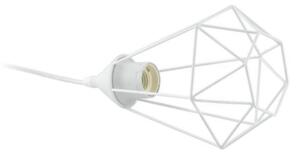 Eglo 79085 - Stolné svietidlo do zásuvky BYRON 1xE27/40W/230V biele