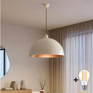 Brilagi - LED luster na lankách METALO 1xE27/40W/230V pr. 60 cm béžová/medená