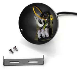 Brilagi - LED Luster na lanku METALO 1xE27/40W/230V pr. 60 cm čierna/medená