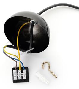 Brilagi - LED luster na lanku METALO 1xE27/40W/230V pr. 40 cm čierna/medená