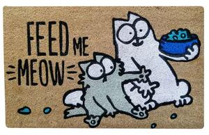 Rohožka Simon's Cat z kokosového vlákna "Feed me meow" (Simons Cat)