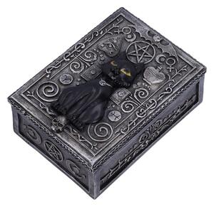 Krabička / šperkovnica s magickou mačkou