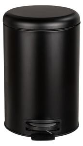 Čierny odpadkový kôš Wenko Leman Easy Close, 20 l