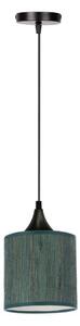 Luster na lanku PATTI 1xE27/60W/230V pr. 15 cm zelená