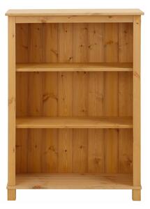 Nízka knižnica z masívneho borovicového dreva Støraa Pinto