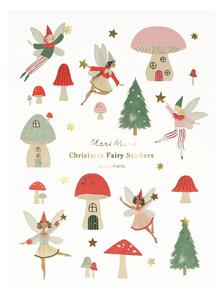 Vianočné nálepky Christmas fairy – 10 hárkov