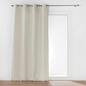Béžový termo záves z mikrovlákna 135x260 cm Micropolar – douceur d'intérieur