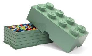 Kaki zelený úložný box LEGO®
