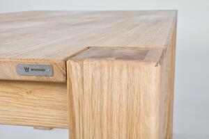 Wooded Jedálenský stôl Denver z masívu DUB 160x90x76cm