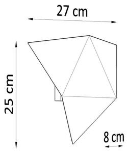 Nástenné svietidlo SOLIDO 2xG9/40W/230V biela