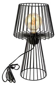 Stolná lampa TORRI 1xE27/15W/230V čierna