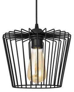 Luster na lanku TORRI 3xE27/15W/230V čierna