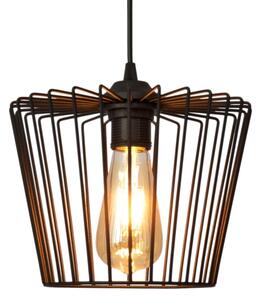 Luster na lanku TORRI 3xE27/15W/230V čierna