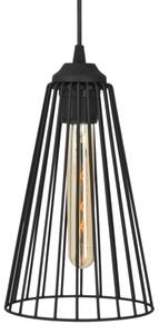 Luster na lanku TORRI 3xE27/15W/230V čierna