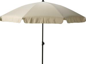 Parasol Plážový slnečník s náklonom pr. 185 cm, krémová