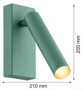 Argon 8332 - LED Nástenné bodové svietidlo RIO LED/4,2W/230V 3000K zelená