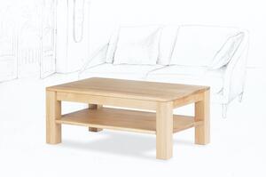 Wooded Atypický konferenční stolek Chicago z masivu DUB 100x65x45cm