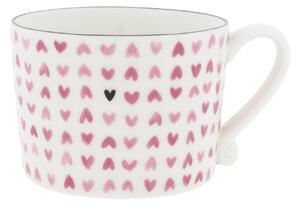 Keramický hrnček Rose Hearts All Over 240 ml