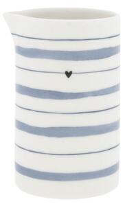 Keramický džbán Watercolour Blue Stripes 250 ml