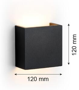 Argon 8359 - LED Nástenné svietidlo GENT LED/3,6W/230V 3000K čierna