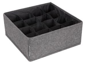 Sivý organizér do zásuvky s 16 priehradkami Bigso Box of Sweden Drawer
