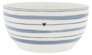Keramická miska Watercolour Blue Stripes 300 ml
