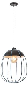 Rabalux 72024 - Luster na lanku SVENS 1xE27/60W/230V čierna/modrá