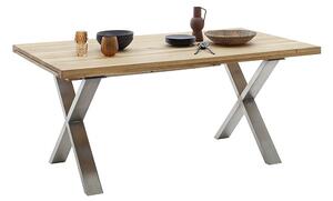 Jedálenský rozkladací stôl Brooklyn divoký dub II Rozmer: 200 (300) cm x 100 cm x 77 cm