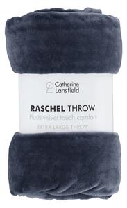 Modrá prikrývka 200x240 cm Raschel – Catherine Lansfield