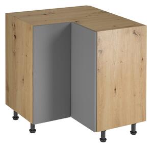 Kuchynská skrinka LANGEN D90N Dub artisan/béžová